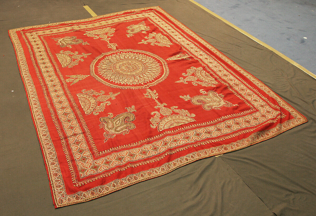 Textil Persa Antiguo Kerman n°:26805553